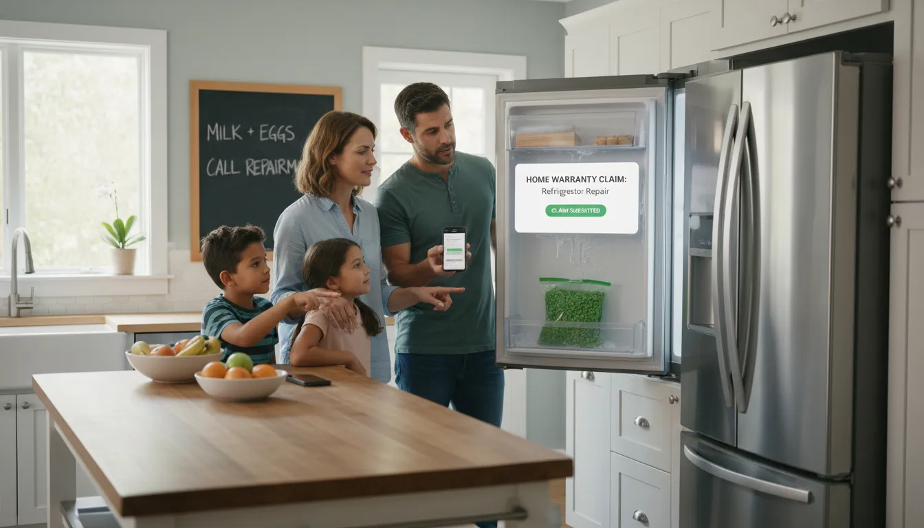 Utah homebuyers reviewing preapproval letter with checklist, credit-score gauge, piggy bank and icons for condo and townhouse against Utah mountain skyline