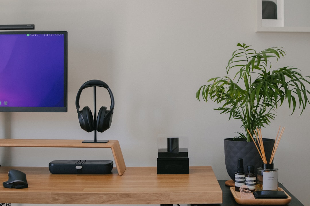soundbar on TV stand in modern living room